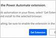 Troubleshoot issues with Power Automate browser extension